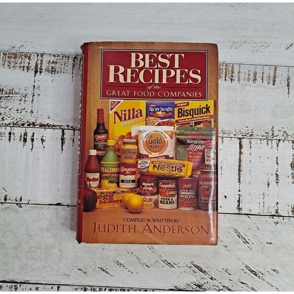 Best Recipes of the Great Food Companies Hardback Recipe Book - Picture 1 of 10